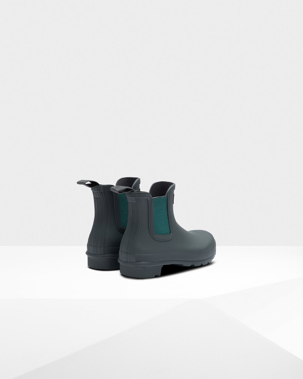 Chelsea Boots Dames - Hunter Original - Diep Groen - 06OAIVELW